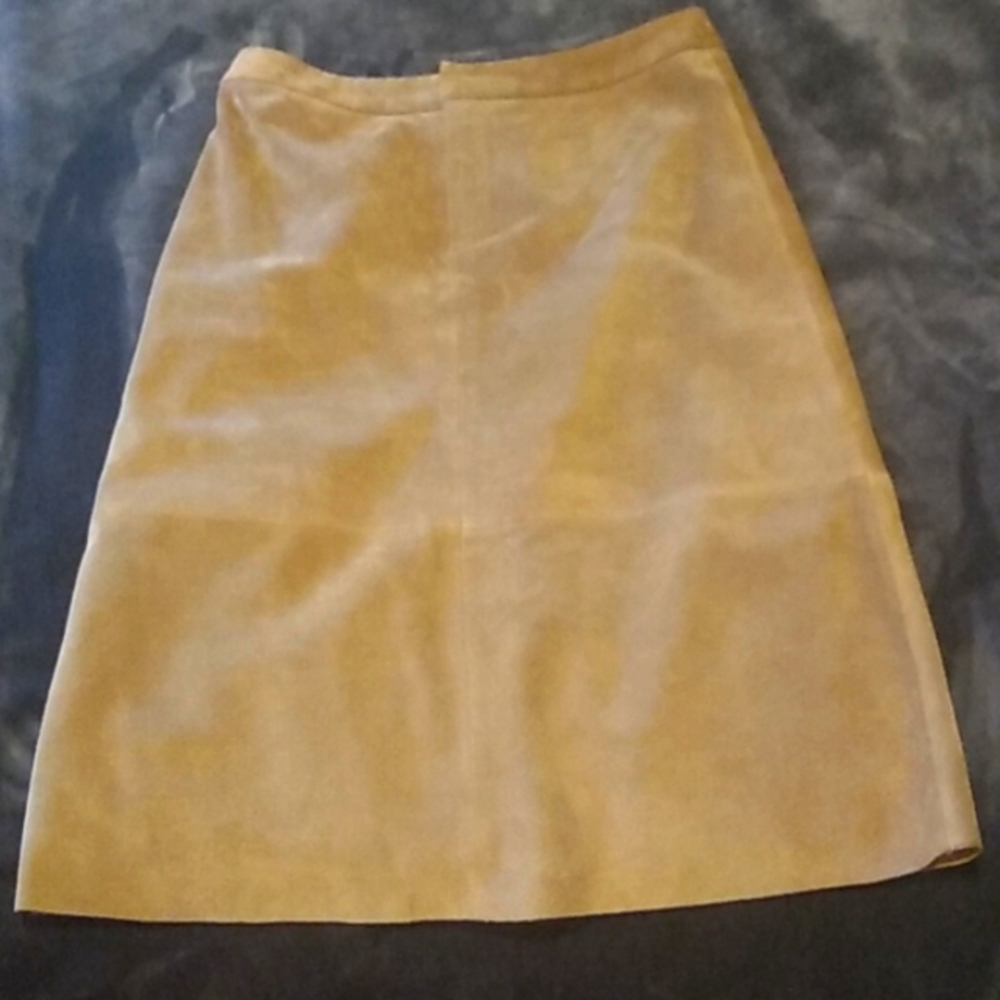Banana Republic Suede Skirt